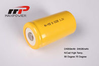 1.2v υπο- Γ NICAD μπαταρίες D4500mAh, επίπεδο πακέτο αγγέλων μπαταριών