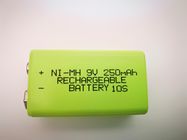 επαναφορτιζόμενη μπαταρία IEC62133 250mAh 300mAh 9V Nimh