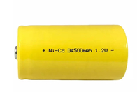 επαναφορτιζόμενες μπαταρίες 4500mah 1.2V NiCd επίπεδης κορυφής για το φωτισμό έκτακτης ανάγκης
