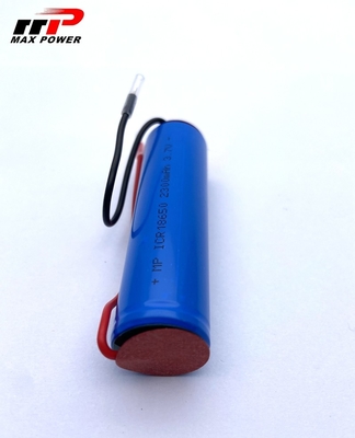 2300mAh 18650 3.7V Λιθιοϊονικές μπαταρίες επαναφορτιζόμενες Αντίσταση σε υψηλές θερμοκρασίες