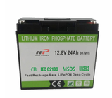 βαθύ κύκλο 12v 24ah lifepo4 μπαταρία 12,8V μπαταρίες λιθίου 24Ah Lead Acid Substitution Lithium