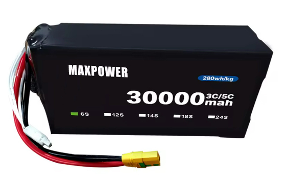 Η μπαταρία για μη επανδρωμένα αεροσκάφη 6s 22.2V 16ah 4S 5ah12S 14S Ημισφαιρική μπαταρία για αεροπλάνα RC Quadcopter Ελικόπτερο