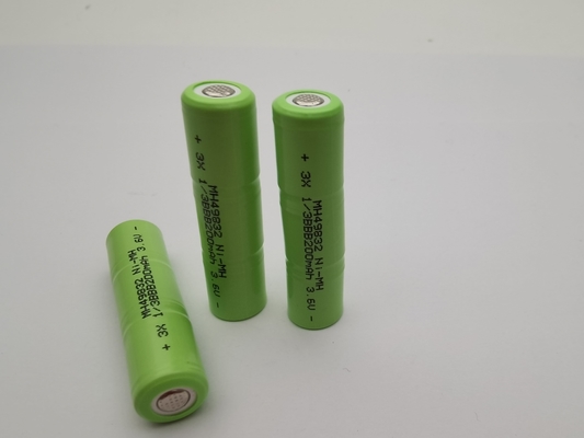 UL 3.6V 200mAh NIMH επαναφορτιζόμενες μπαταρίες 1/3BBB προσαρμοσμένο πακέτο μπαταριών NIMH έτοιμο για χρήση