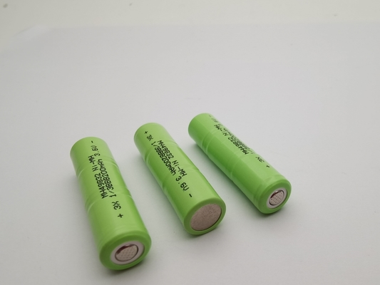 UL 3.6V 200mAh NIMH επαναφορτιζόμενες μπαταρίες 1/3BBB προσαρμοσμένο πακέτο μπαταριών NIMH έτοιμο για χρήση