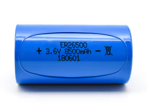 Er26500 3.6v 8500mah 9ah lisocl2 μπαταρία Er26500 C μέγεθος μπαταρία λιθίου 3.6V 9000mah πρωτεύουσα μπαταρία λιθίου