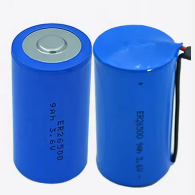 Er26500 3.6v 8500mah 9ah lisocl2 μπαταρία Er26500 C μέγεθος μπαταρία λιθίου 3.6V 9000mah πρωτεύουσα μπαταρία λιθίου