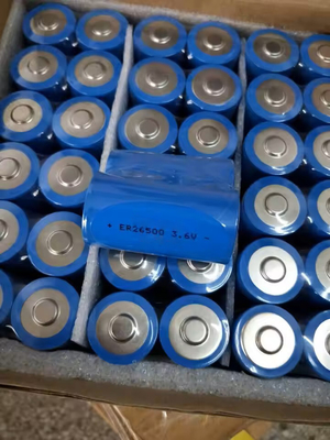 Er26500 3.6v 8500mah 9ah lisocl2 μπαταρία Er26500 C μέγεθος μπαταρία λιθίου 3.6V 9000mah πρωτεύουσα μπαταρία λιθίου