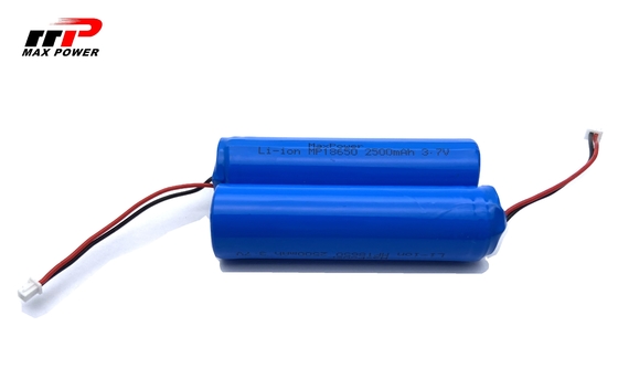 2500mAh 18650 3.7V Λιθιοϊονικές μπαταρίες επαναφορτιζόμενες Χρήση GPS