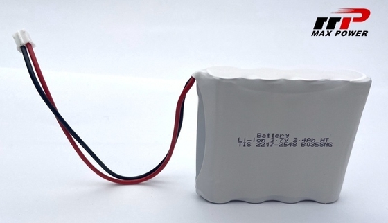 3.7V 2400mAh 14500 ιόντα λιθίου Συσκευή μπαταρίας Για χρήση GPS σε θερμοκρασία -40 °C-80 °C