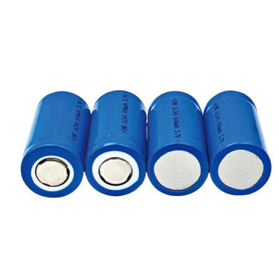 16340 3.7V 800mah 950mAh 1000mAh μπαταρίες ιόντων λιθίου CR123A Φακός Fans Κυλινδρική μπαταρία ιόντων λιθίου