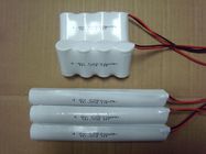 Πακέτα μπαταριών NicAd φωτισμού έκτακτης ανάγκης C2500 4.8V, πακέτο μπαταριών 2500mAh