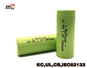 Ανθεκτικές επαναφορτιζόμενες μπαταρίες 4/5A1800mAh 1.2V NIMH με την πιστοποίηση CE KC UL