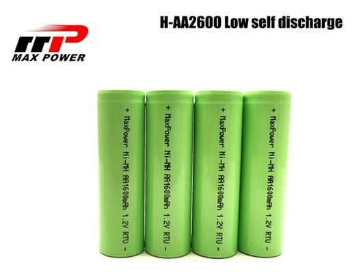 Μόνη μπαταρία απαλλαγής CE KC AA 1600mAh 1.2V NiMh CB