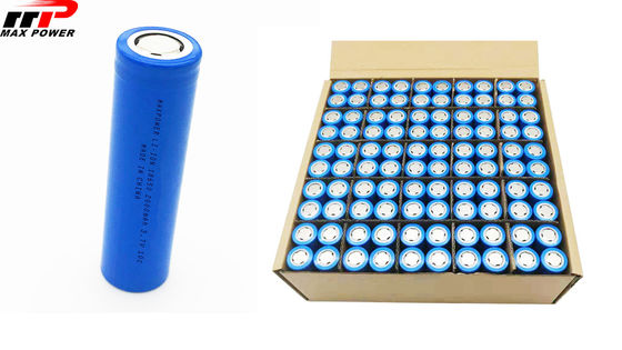 18650 ιονική μπαταρία MSDS λίθιου 2000mAh 3.7V 10C 20A