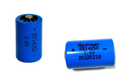 1/2 Thionyl λίθιου AA μπαταρία 3.6v Er14250 1200mAh χλωριδίου