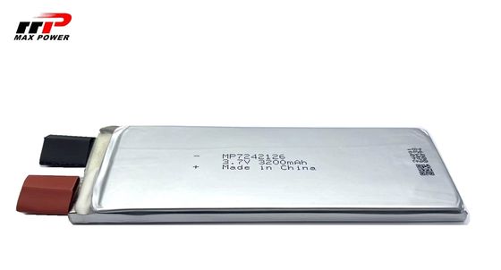 Συσσωρευτής μπαταρίας πολυμερών ιόντων λιθίου υψηλής απόδοσης για drone 7242126 3200mah 3.7V