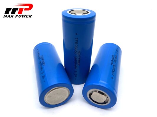 26650 3600mAh 3.2V Λίθιο LiFePO4 μπαταρία 2000 φορές μακρά διάρκεια κύκλου ζωής