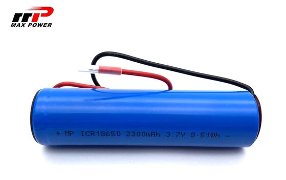 2300mAh 3.7V 18650 Ηλεκτρικές μπαταρίες ιόντων λιθίου CB CE