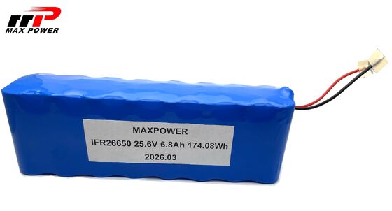 8S2P 26650 LiFePO₄ Πακέτο Μπαταριών 25.6V 6.8Ah Λύση Ενέργειας Υψηλής Ισχύος για Βιομηχανικά Ρομπότ