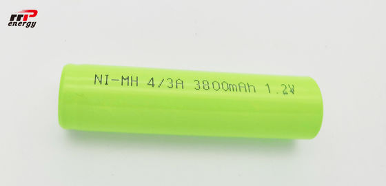 4/3A 3800mAh NIMH επανακαταλογηστέο Batteriese 17670 κύκλοι NIMH 800 εγγύηση ενός έτους