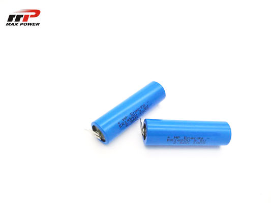 Αρχική λι SoCI2 μπαταριών ER14500 διαρροών ζωή AA ER14505 Cyle απόδειξης μακριά ελαφριά